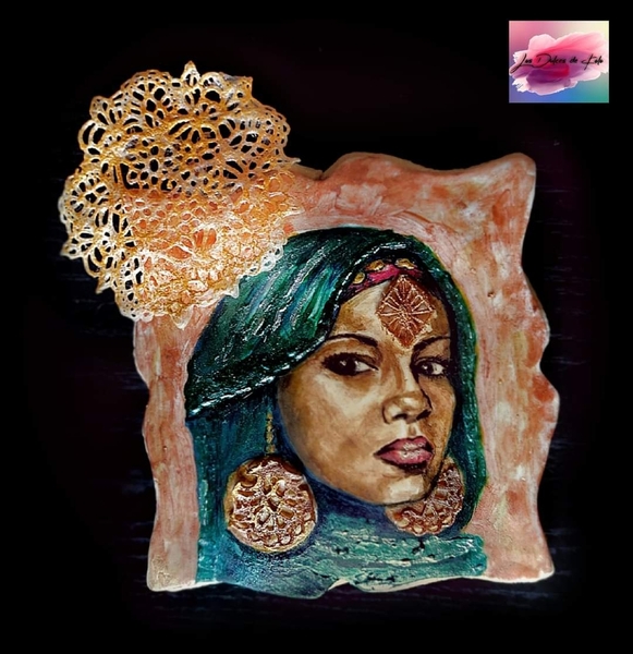 #6 - Nubian Woman for Nubia Land of Gold Collaboration by Los dulces de Kolo