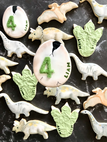 #5 - Dinosaur Cookies by Gloriabakes