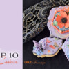 Top 10 Cookies Banner - October 14, 2023: Cookies and Photo by Cookies Fantastique; Graphic Design by Julia M Usher
