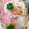 #7 - Handpainted Santa: By Tina at Sugar Wishes