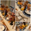 Thanksgiving Tablescape: Photos and Tablescape by Julia M Usher