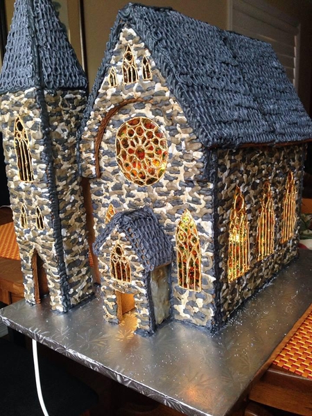 #2 - Gingerbread Cathedral by SugarKaties