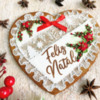 #9 - Coração Natal aka Christmas Heart: By Cláudia Dmytriw Pichek