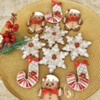 #1 - Christmas Gingerbread Men, Snowflakes, and Candy Canes: By Cláudia Dmytriw Pichek