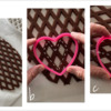 Steps 1a to 1c - Create Lattice, and Cut Heart Lattice Pieces: Cookie Project and Photos by Manu