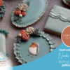 Watch-Learn-Create Challenge #56 with Noriko Forster - Ruffle Borders!: Cookies and Photo by Cookie Crumbs by mintlemonade; Graphic Design by Elizabeth Cox and Julia M Usher