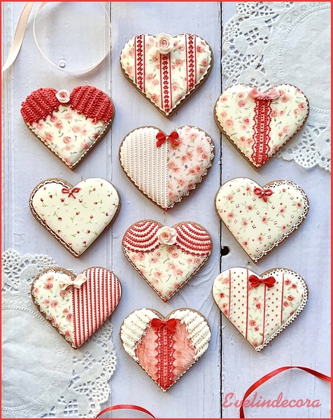 #1 - Heart Cookies by Evelindecora
