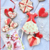 #1 - Valentine's Cookies: By Evelindecora