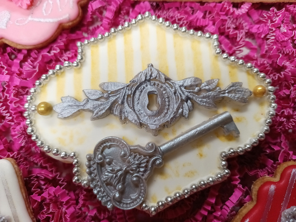 #9 - Lock and Key Valentine Cookie by Jankay