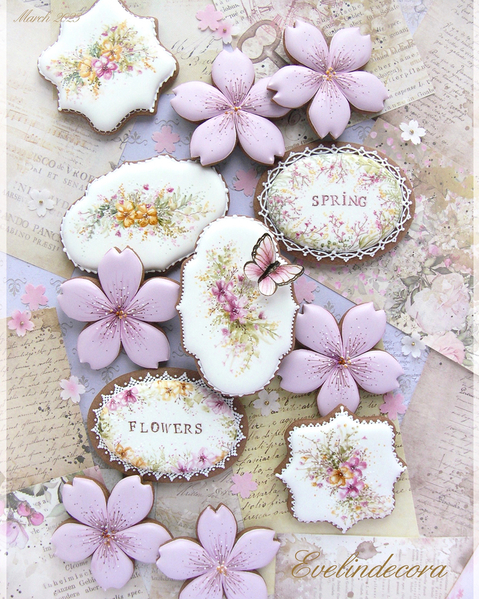 #1 - Spring Cookies by Evelindecora