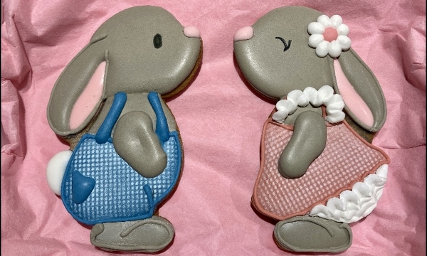 #1 - Easter Bunnies by Lola Willard