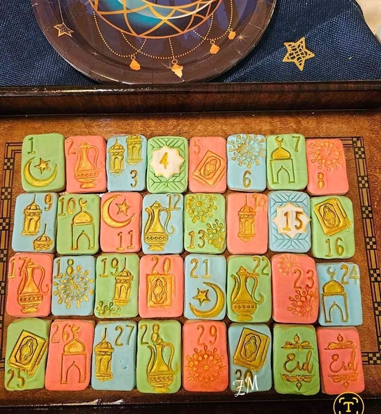 #9 - EID Advent Calendar Cookies by Zeena