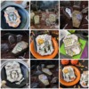 Halloween Cookie Collage - Julia's Fave Designs over the Years!: Cookies, Photos, and Graphic Design by Julia M Usher; Stencils by Julia with Confection Couture Stencils