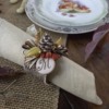 3-D Harvest Napkin Ring Cookie: 3-D Cookie and Photo by Julia M Usher