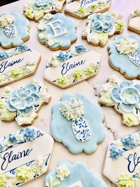 #7 - Birthday Floral Cookies by Gloriabakes