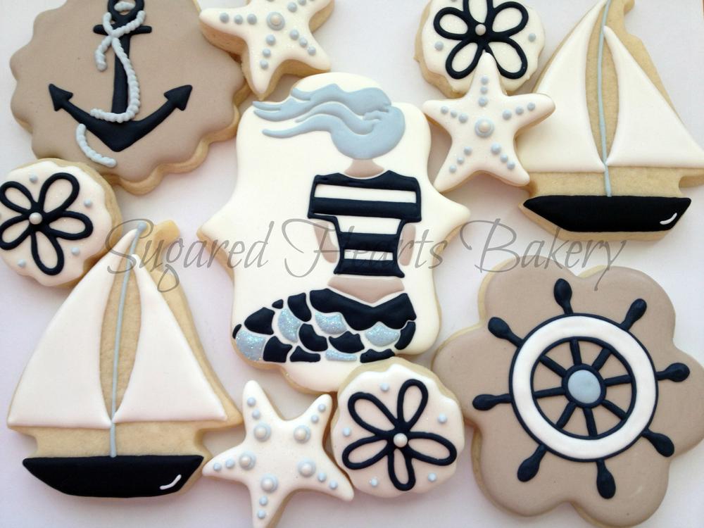 Nautical Themed Cookies