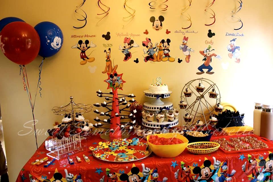Mickey Mouse Clubhouse Dessert Table!