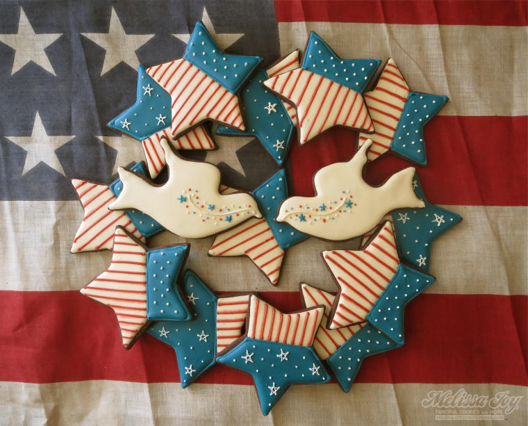 Stars and Stripes and Doves of Peace