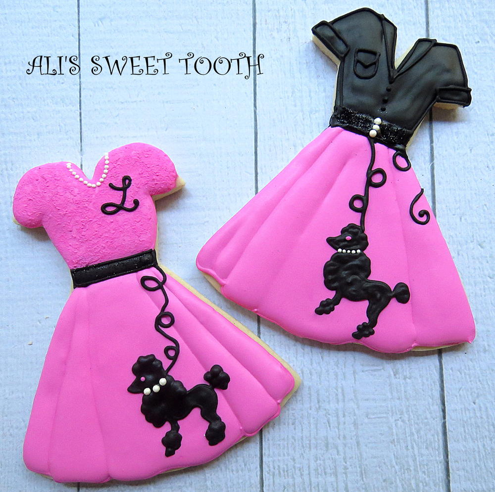 Ali's Sweet Tooth Poodle Skirt Cookie