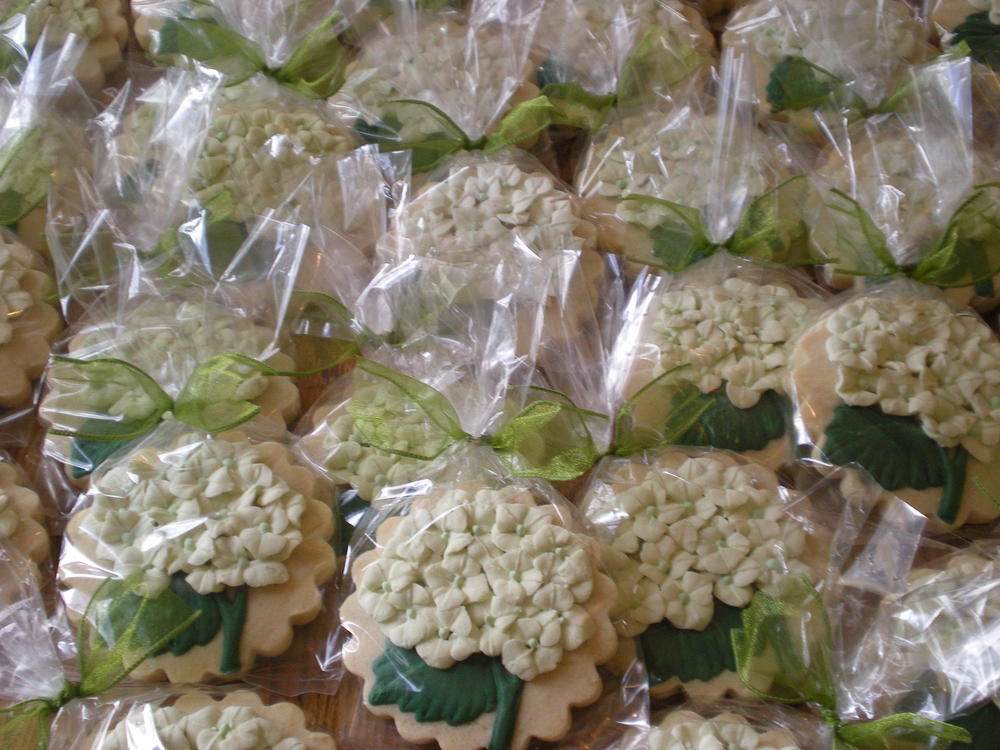 Hydrangea Cookies