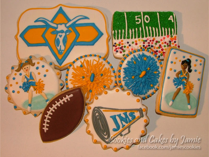 Cheerleader Cookies