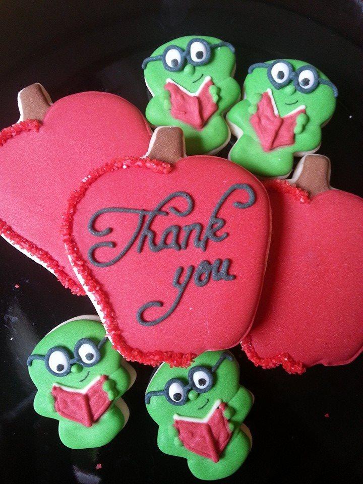 'Thank you' Teacher cookies