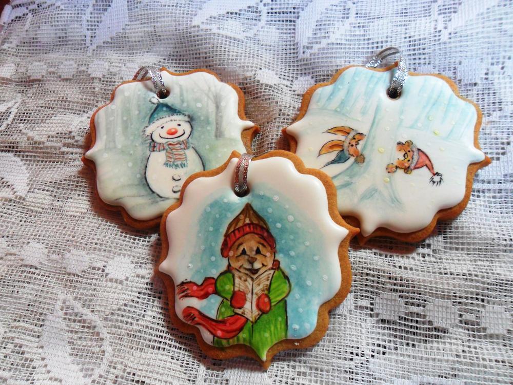 Painted Christmas Cookies