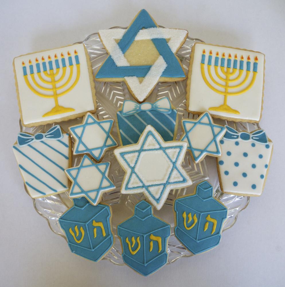 Happy Hanukkah Cookies