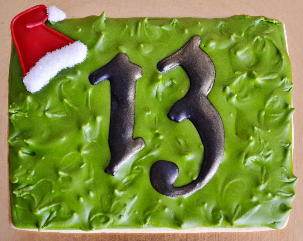 Grinch 13 Christmas Cookie