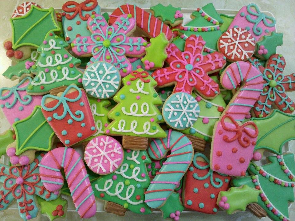 Colorful Christmas Cookies