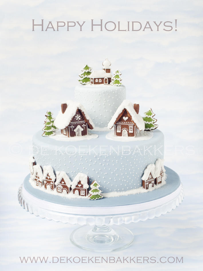 Winter Cake Ideas Must Try This​ Winter​ Season : Winter Wonderland Cake