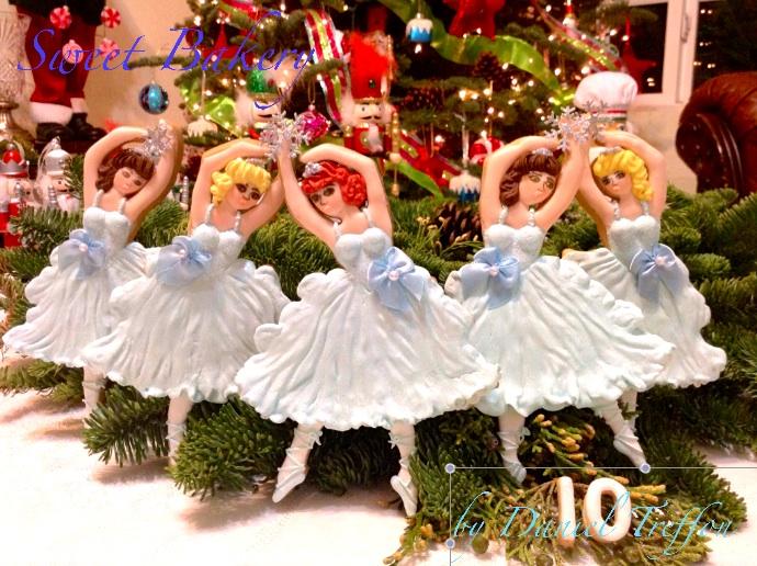 The Nutcracker Snowflakes ballerinas