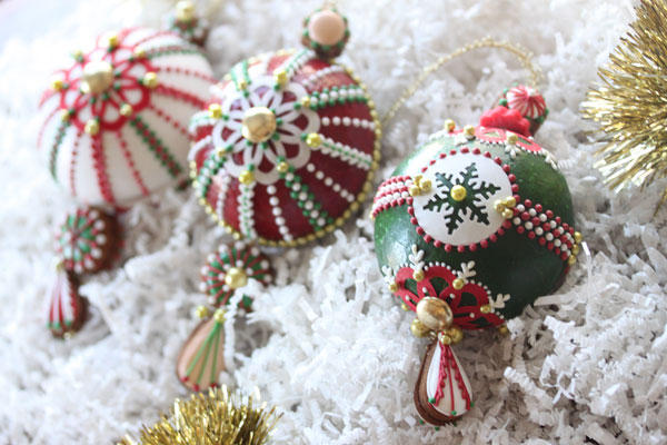 Ornaments Lying Down
