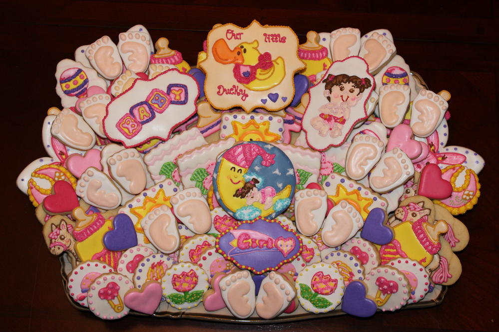Cookie Platter for Newborn