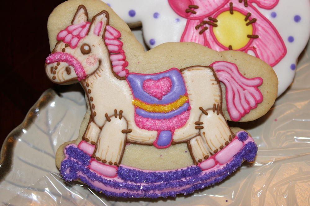 "Pink Lady" Rocking Horse