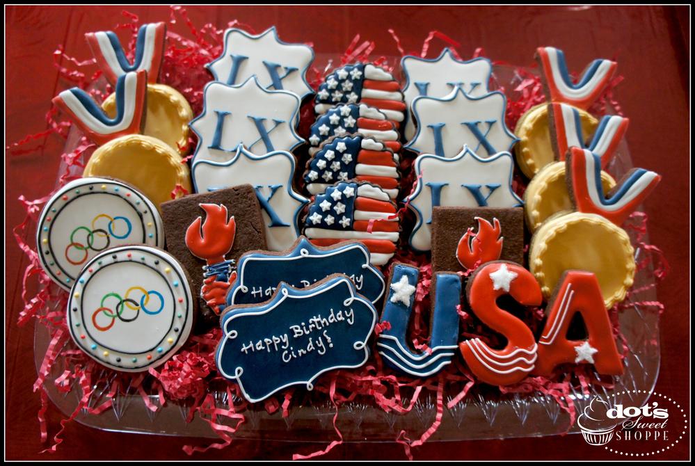 Olympic Cookies - Dot's Sweet Shoppe