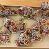 examples of Arkhangelsk classical painted gingerbread