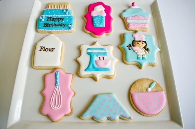 Bake Theme Cookies By Asmita