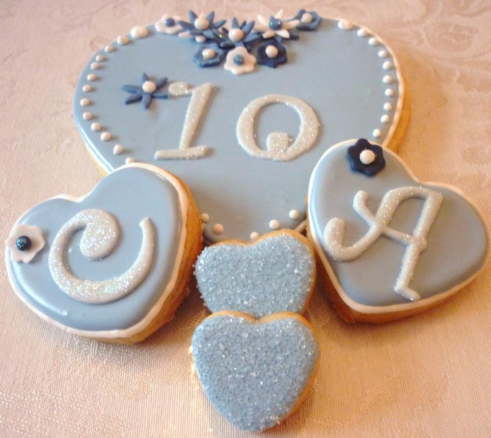 10th anniversary cookies