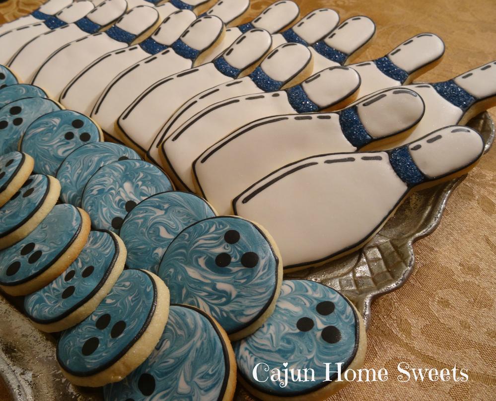 Bowling Cookies