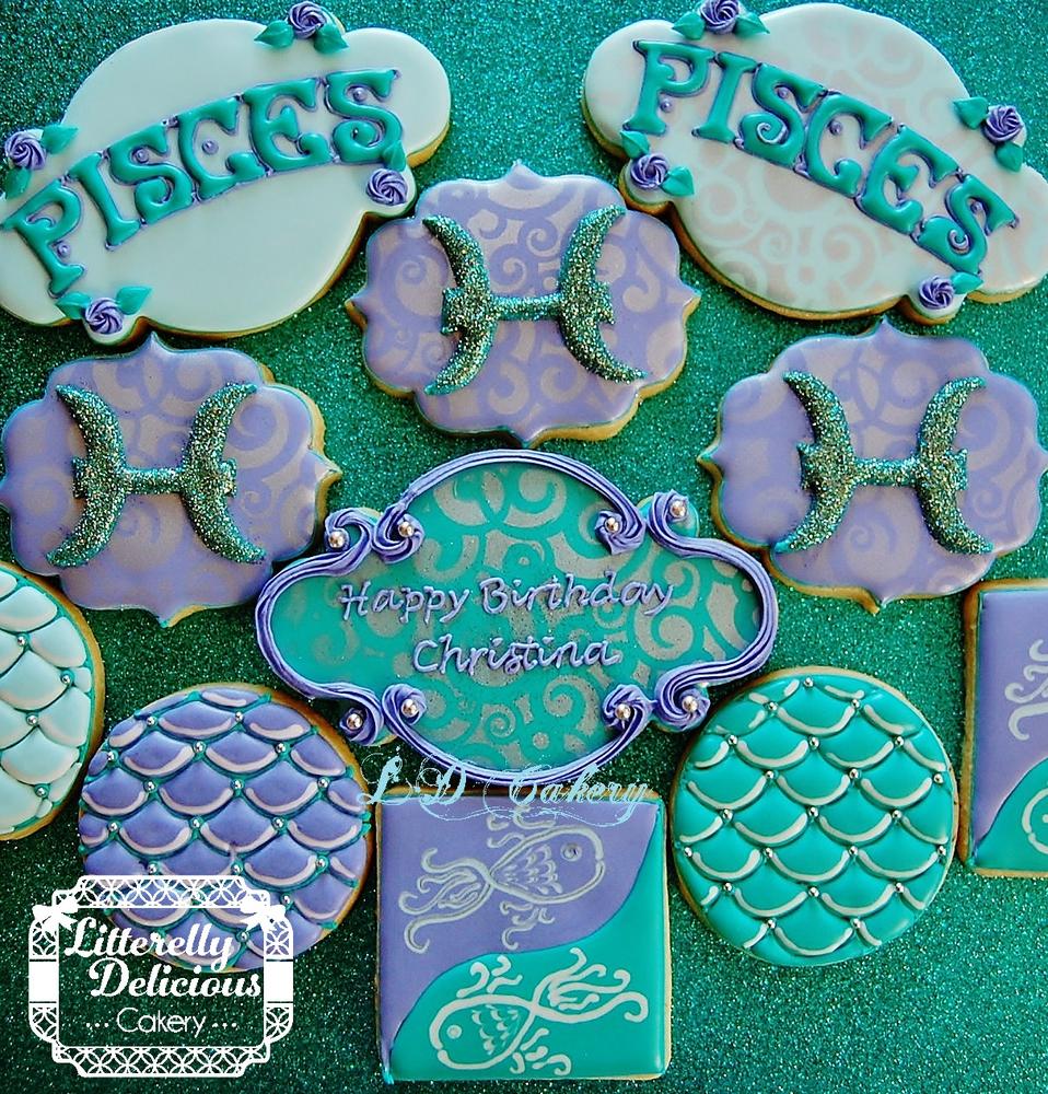 Pisces cookies