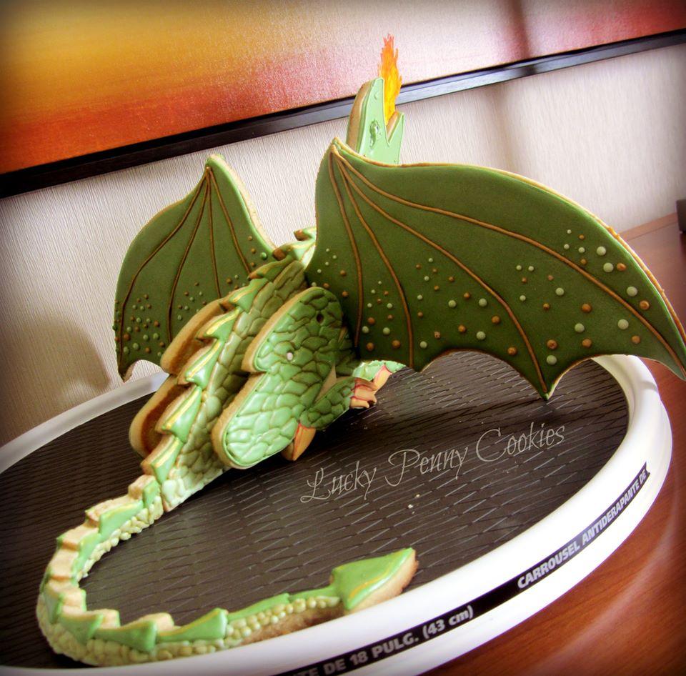Meeju, the standing 3D dragon