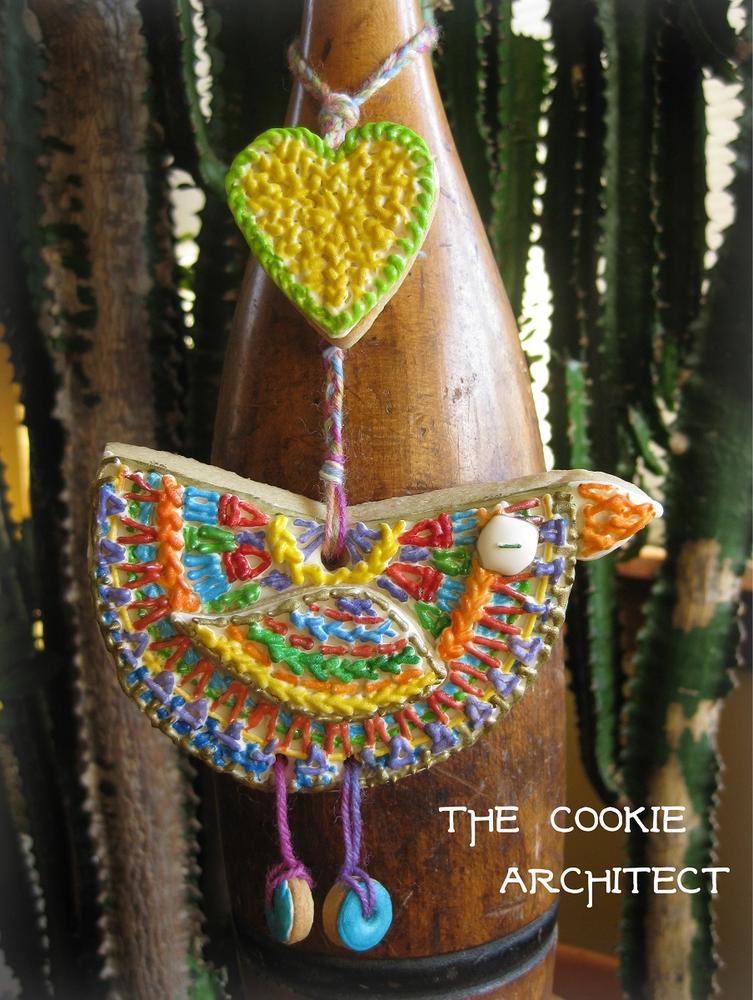 "Knit" Bird Cookie | The Cookie Architect