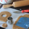 Cutting Large Custom Box Pieces: Cookie and Photo by Julia M Usher