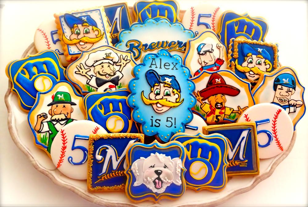 Milwaukee Brewers Cookies