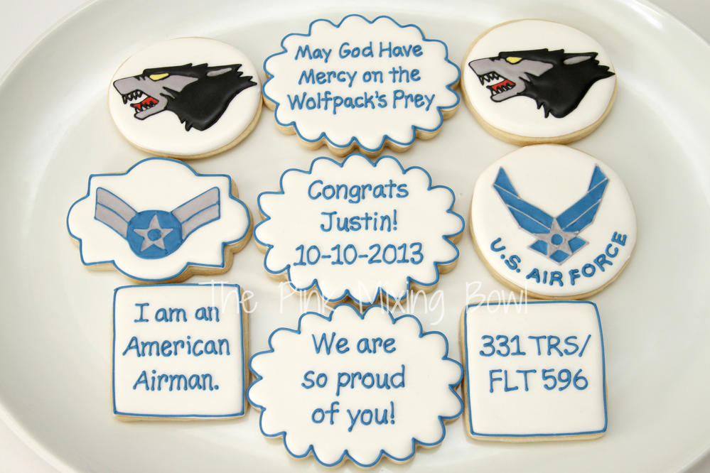 United States Air Force cookies!
