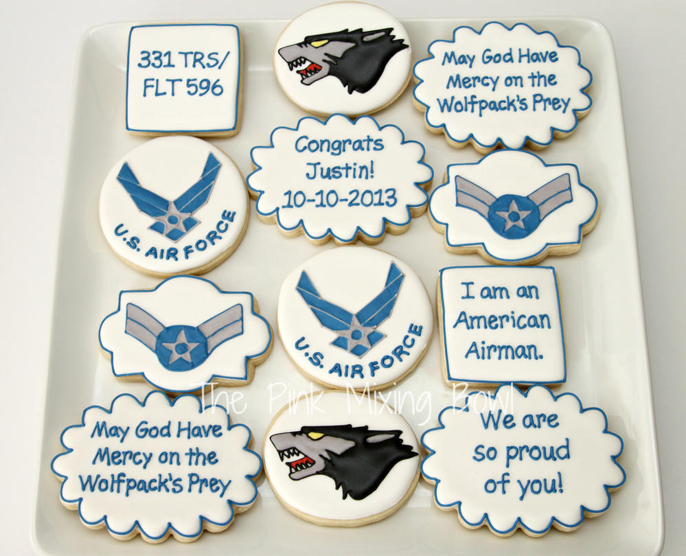 United States Air Force cookies
