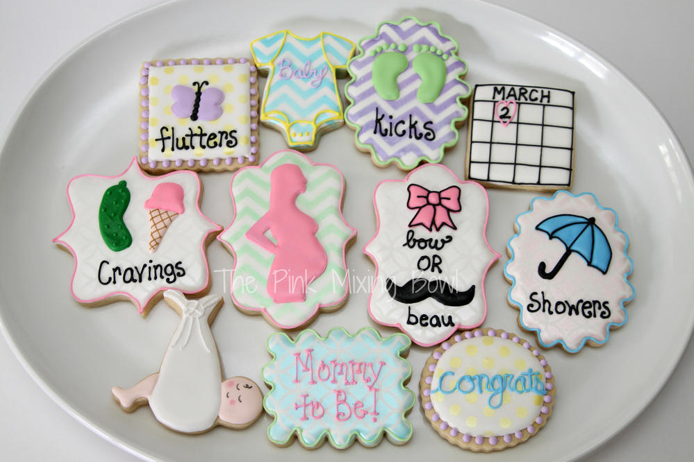 Expectant Mother cookies