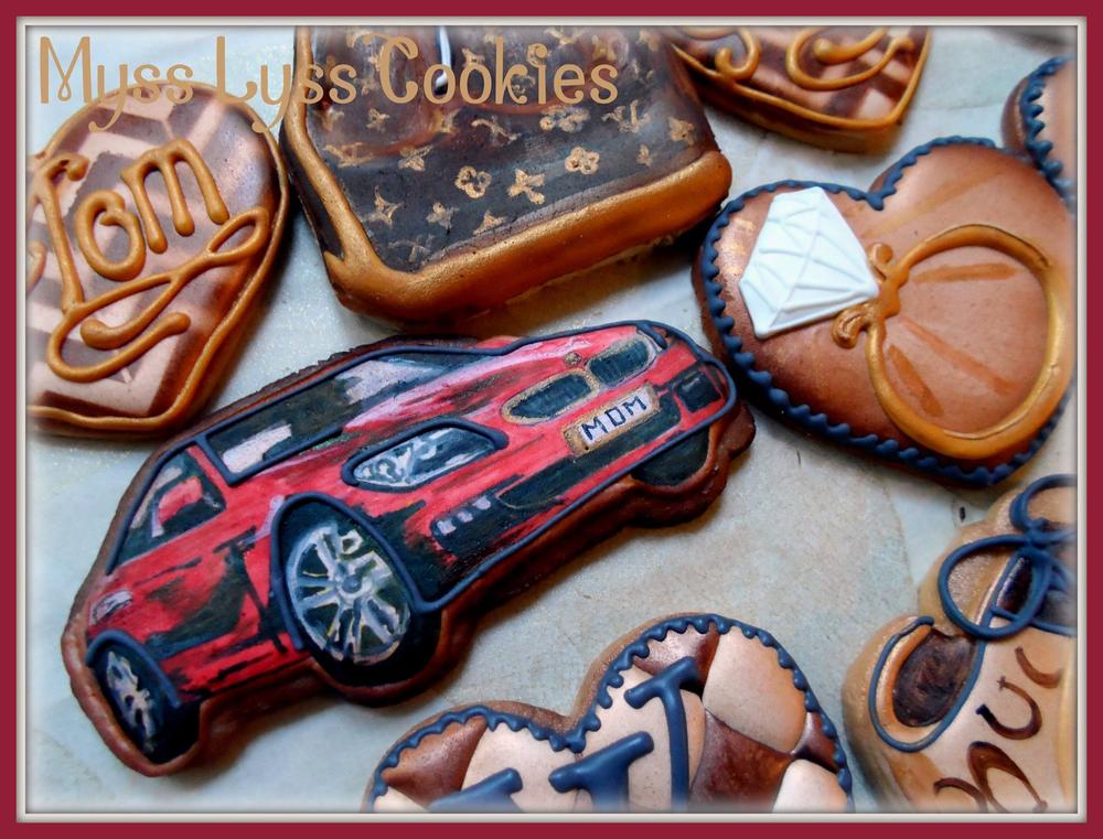 Louis Vuitton, Coach, BMW, and Bling - Myss Lyss Cookies