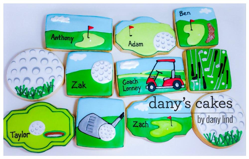 Golf Set by Dany's Cakes